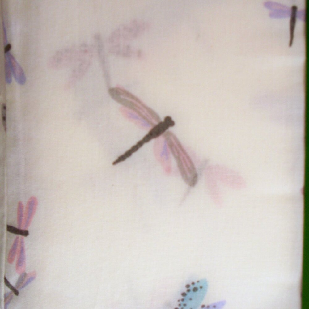Kate Spade Queen Sheet Set 4pc Dragonfly Colorful Pink Blue Purple NEW - Picture 4 of 5